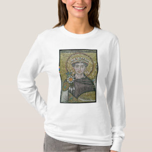皇帝Justinian I c.547の広告 Tシャツ
