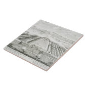 皇帝Nero (広告54-68)の金宮殿、ローマ タイル (側面)