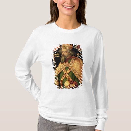 皇帝Sigismundの神聖ローマ皇帝 Tシャツ (正面)