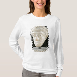 皇帝Theodosius IIの頭部 Tシャツ