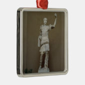 皇帝Trajan (53-117広告)の彫像(大理石) メタルオーナメント (右)