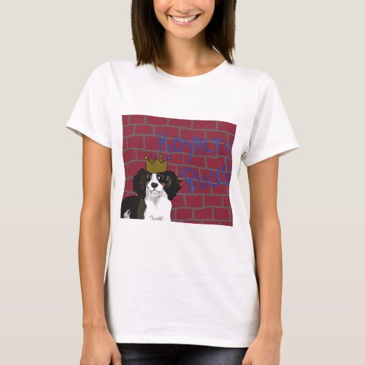 皇族の規則- Cavalier Basic T-Shirt王 Tシャツ (正面)