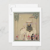 皇行列(カラーリソ) ポストカード (正面/裏面)