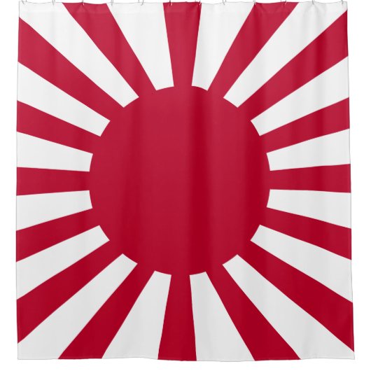 皇軍旗 シャワーカーテン (正面)