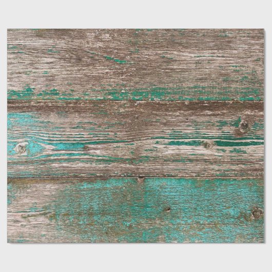 皮がむける痛みのある古い茶色の木の背景 ラッピングペーパー (フラット)