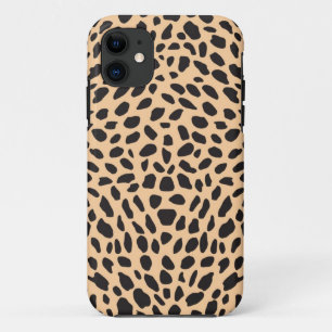 皮のチータの装飾 iPhone 11 ケース