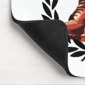 皮のブーツ マウスパッド (コーナー)