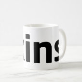 皮のマグ コーヒーマグカップ (正面右)