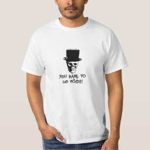 皮の受け手 Tシャツ