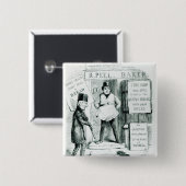 皮の安いパンの店 缶バッジ (正面&裏面)