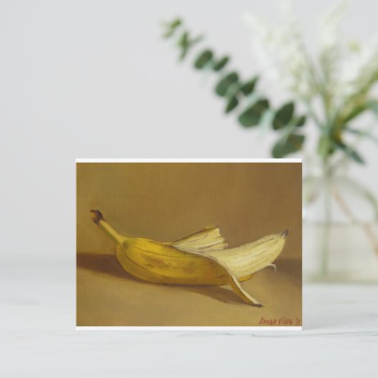 "皮むいた" ポストカード (スタンド正面)