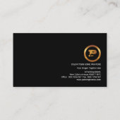 皮ペインターの壁の新しく白いペンキ 名刺 (裏面)