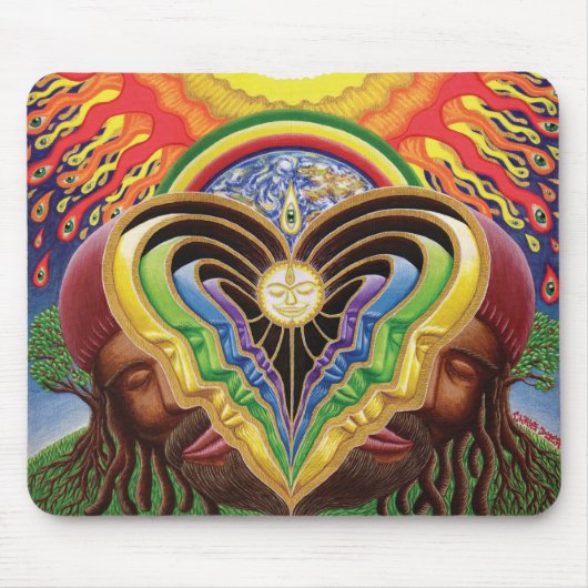 皮ボディ マウスパッド (正面)