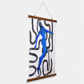 皮下に 吊り下げ型タペストリー (傾斜あり)