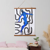 皮下に 吊り下げ型タペストリー (寝室)