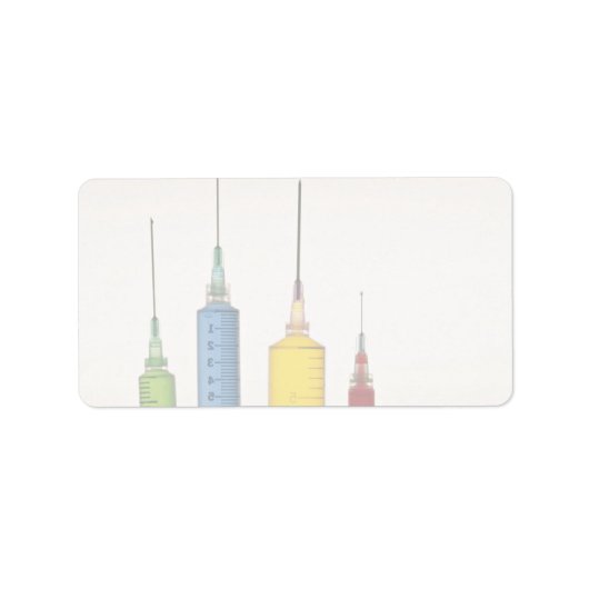 皮下注射針 ラベル (正面)