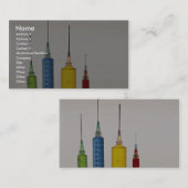 皮下注射針 名刺 (正面/裏面)