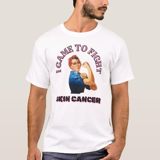 皮来癌と戦うユニセックス/ Tシャツ (正面)