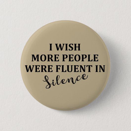 皮肉おもしろいことわざの有名な引用文 缶バッジ (正面)