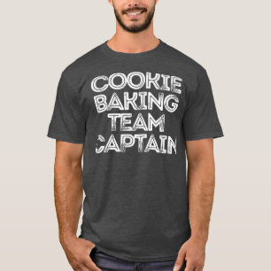 皮肉おもしろいことわざクッキーベーキングチームキャプテン Tシャツ