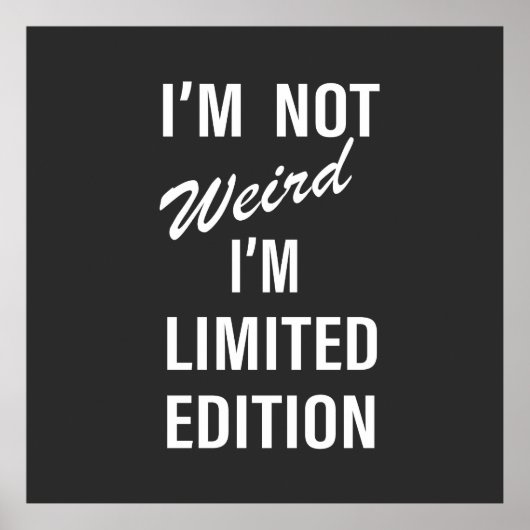 皮肉おもしろいことわざ白フォント ポスター (正面)