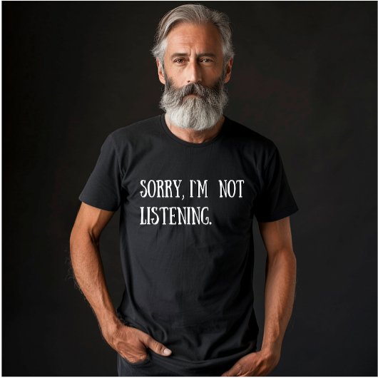 皮肉おもしろいことわざ白フォント Tシャツ