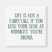 皮肉おもしろいことわざ マグネット (正面)