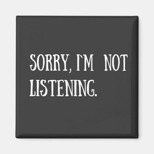 皮肉おもしろいことわざ マグネット (正面)