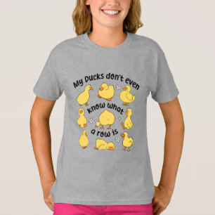 皮肉おもしろいなアヒル Tシャツ