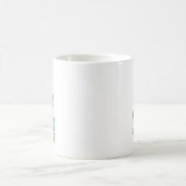 皮肉おもしろいなオレンジキャットノペ コーヒーマグカップ (中央)