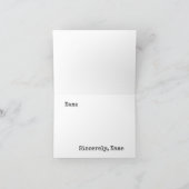 皮肉おもしろいなギフト与えカード シーズンカード (内部)