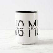 皮肉おもしろいなコーヒーマグ ツートーンマグカップ (中央)