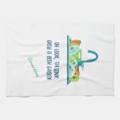 皮肉おもしろいなシンクが皿の庭を育てた キッチンタオル (横)