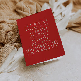 皮肉おもしろいなバレンタインデーのカード シーズンカード