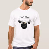 皮肉おもしろいなユーモアのタイポグラフィ比喩 Tシャツ (正面)