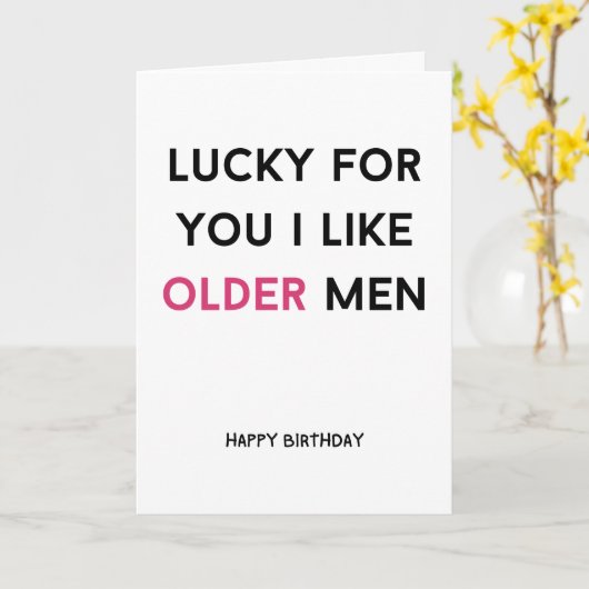 皮肉おもしろいなユーモアの失礼な旧友 カード (黄色い花)