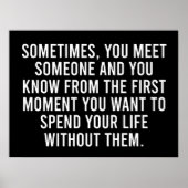 皮肉おもしろいな内向的なユーモアことわざ ポスター (正面)