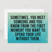 皮肉おもしろいな内向的なユーモアことわざ ポストカード (正面/裏面)