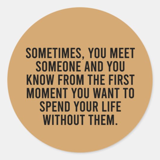 皮肉おもしろいな内向的なユーモアことわざ ラウンドシール (正面)