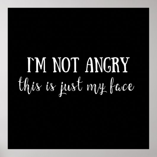 皮肉おもしろいな内向的引用文 ポスター (正面)