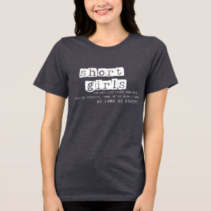 皮肉おもしろいな女の子 トライブレンドTシャツ