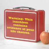 皮肉おもしろいな弁当箱引用文 メタルランチボックス (インサイチュ)