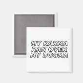 皮肉おもしろいな引用文ギャグの贈り物 マグネット (正面/裏面)