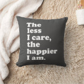 皮肉おもしろいな態度感動的引用文 クッション (ブランケット)