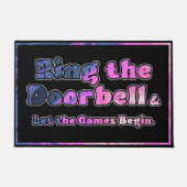 皮肉おもしろいな歓迎マット |ベルリングや輪 ドアマット (正面)