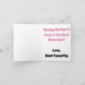 皮肉おもしろいな母のデイカード カード (内部)