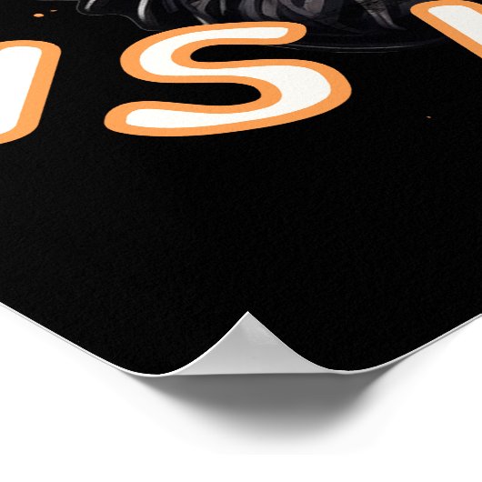 皮肉おもしろいな猫の悪い子猫Thugギャング猫 ポスター (角)