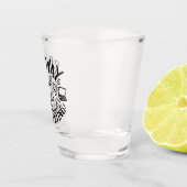 皮肉おもしろいな言葉の芸術 ショットグラス (右)