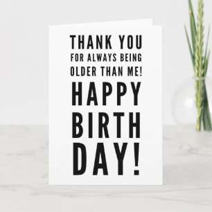皮肉おもしろいな誕生日は友達に兄弟姉妹 カード