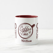 皮肉おもしろいなOCD強迫的なコーヒードリンカー マグカップ (中央)